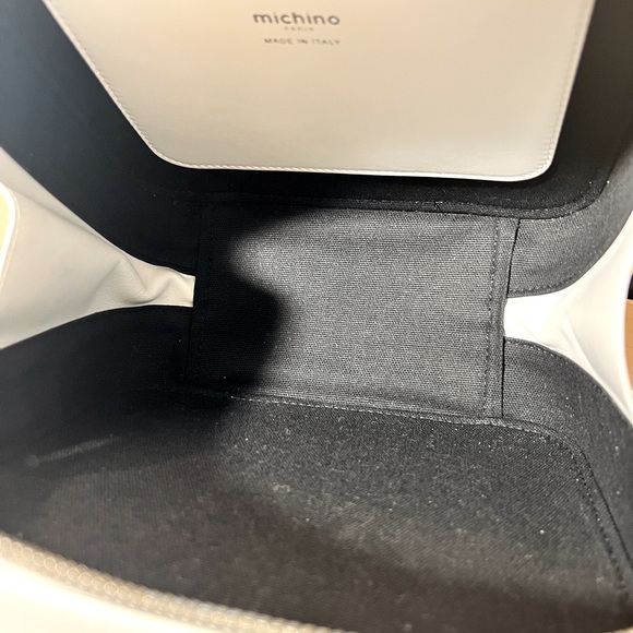 NWOT Michino Paris Pigalle Designer bag HELLO graphic - Picture 2 of 16